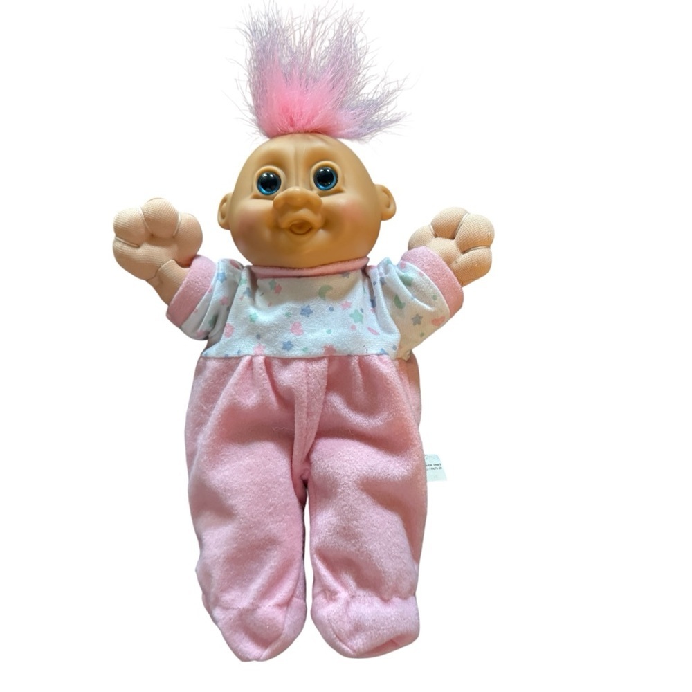 Vintage Russ Berrie Troll Doll 1990s Troll baby doll